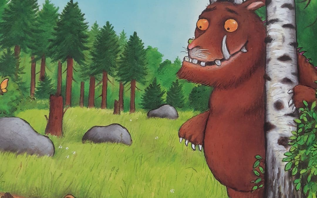 The Gruffalo is an excellent book to use in playtherapy